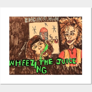 Pauly Shore Brendan Fraser ENCINO MAN Wheezing The Juice Posters and Art